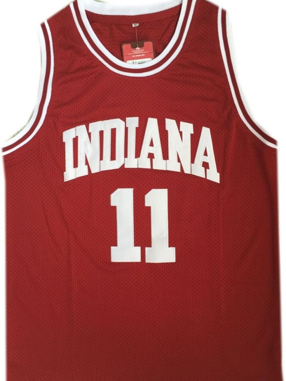Retro Vintage Men's Basketball Jersey #11 - Embroidered Red, College Style